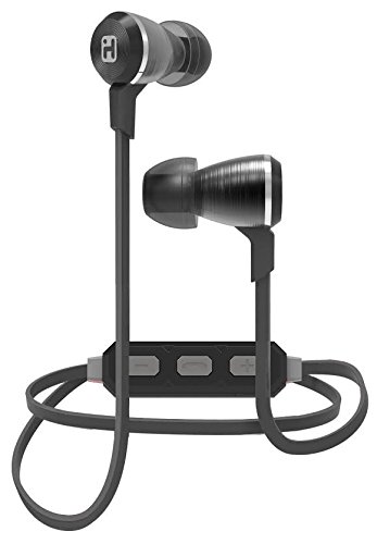 iHome iB29GC Wireless Bluetooth Metal Earbuds Gunmetal