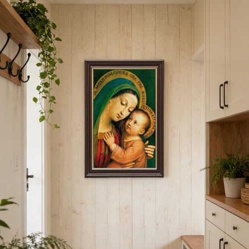 Impression sur toile Our Lady of Good Counsel 30x45 cm de Pasquale Sarullo