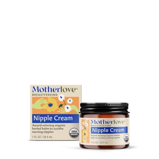 Motherlove Nipple Cream (1 oz) Organic Lanolin-Free Nipple Cream for Breastfeeding—Benefits Nursing & Pumping Moms