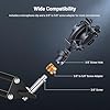 NEEWER Microphone Shock Mount, Mic Holder for Stand & Boom Arm with Elastic Ropes & 3/8" to 5/8" Screw Adapter, Fits Mics of 1.8" to 2" (46 to 50mm) Diameter, MS048 #4
