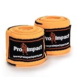Pro Impact 180 Inch Mexican Style Boxing Hand Wraps – Stretchable Wrist & Knuckle Support for MMA, Muay Thai, Kickboxing, Heavy Bag & Combat Training – Men & Women