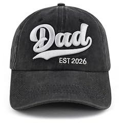 Dad Est 2026 Black
