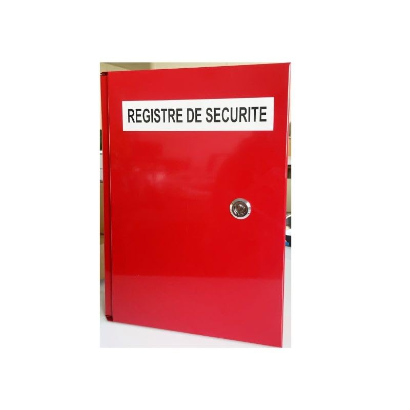 Coffret pour registre de sécurité ERP