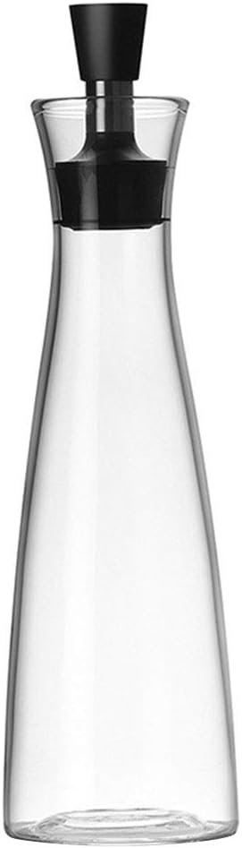 Sauce Dispenser Seasoning Bottle 500ml Glass Vinegar Bar Oil Bottle Storage Kitchen Tools Cooking Wine Liquid Container Creative(500ml)