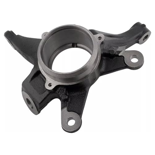 Image of Detroit Axle - Front Right Steering Knuckle for 2006-2011 Honda Civic, Passenger Side Steering Knuckle Assembly 2007 2008 2009 2010 Replacement