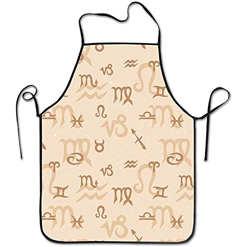 Preisvergleich Produktbild Katrine Store Tierkreis-nahtloses Muster-Vektor-Bild-Schellfisch-Schutz... dauerhafter Unisex