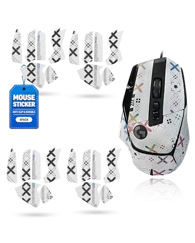 Grip antidérapant Logitech G502 X Plus autocollant anti-sueur pour kit de souris 4 pièces