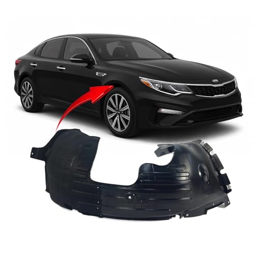 Image of FitParts Compatible with Kia Optima 2019-2020 Front Right Fender Liner