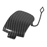 Fibra de carbono: realce la apariencia de su automóvil con la fibra de carbono de esta cubierta de argolla de remolque. Su moderno y elegante añade un toque de elegancia a la parte delantera de su vehículo, realzando su atractivo estético.