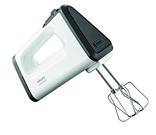 Krups 3 Mix Handmixer GN5021 | 500 W | 5 Geschwindigkeiten | mit Turbostufe | Ergonomischer Griff | Schneebesen… – Bild 3