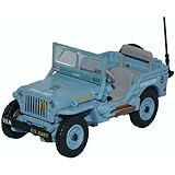 Scala 1: 76, OO gauge Oxford Willys MB US Navy Seebees 1/76