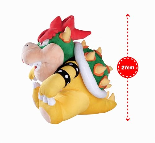 Peluche Super Mario Bowser 27 cm Simba lavable et douce