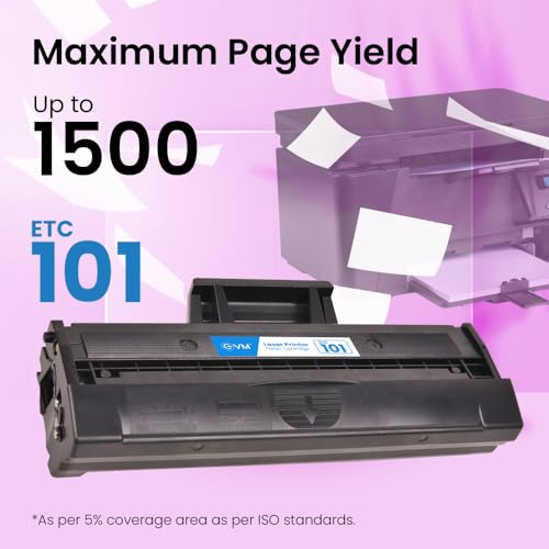 Image of EVM ETC 101 Toner Cartridge - Compatible with SSG ML-2160 /2161 /2165W /2162 /2165 /2166 /2168 /2164 /2164W /2167 /2168W, SCX-3400 /SCX-3405 /3405W /3405FW /3407 /3400F /3405F /3405FW, SF-760P