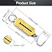Utoolmart Spring Balance Hanging Hook Handheld Metal Weighing Force Scale Kilo & LBS 12KG