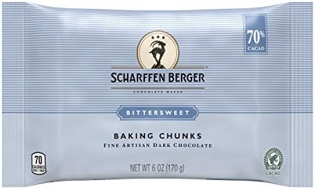 Scharffen Berger Bittersweet Chocolate Baking Chunks, 6 oz