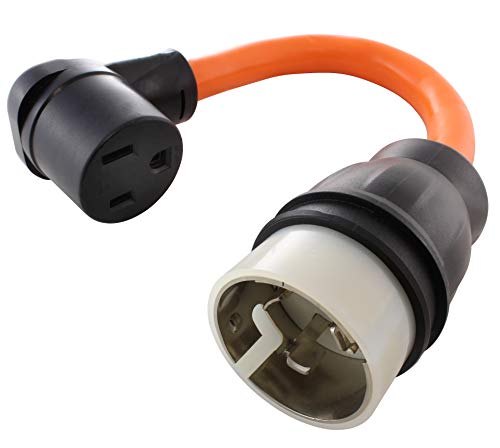 Limited Stock AC WORKS 6-50 Welder Adapter (CS6365/ SS2-50 50A 4-Wires Locking to 6-50)