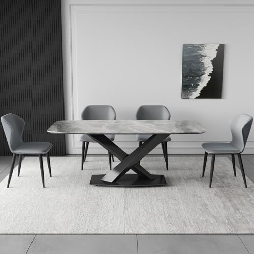 Murongun _CjOe[uZbg4lp 5_Zbg 140cm Z~bNV 嗝Ε ɂ񂭃e[uZbg 4l _CjO`FA 4rZbg _   ϔM  ɋ ȒP| C^AEO[