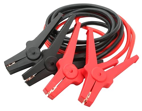 Wokin - Kit de ayuda para el arranque de coche, cable de batería de 3 metros, 16 mm2 para 220 A, pinza para coche, batería de resorte helicoidal, bolsa de transporte, certificado GS/CE, garantía del