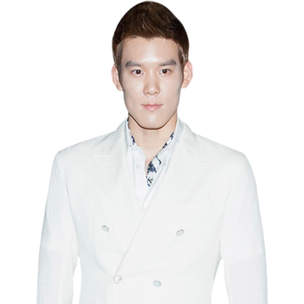Park Tae-Hwan (White Suit) Découpage du Copain à mi-Corps