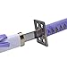 Sauvagine- 40.94 Inch White Anime Katana – Senbonzakura Style Cosplay Sword Prop, Zanpakutou Inspired Blade for Character Roleplay & Collection-CKLB