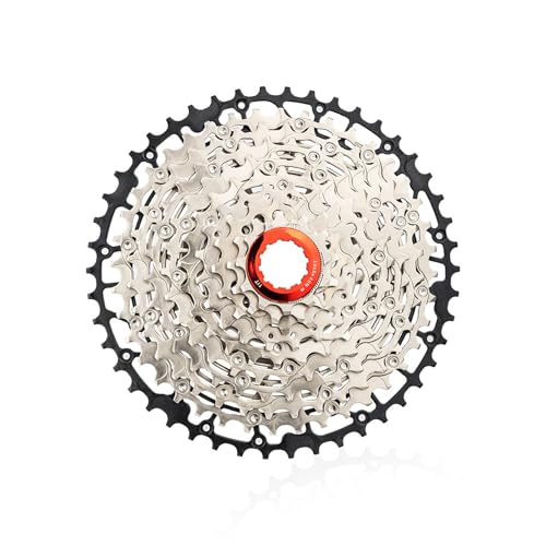 Cassette de vélo 10 vitesses haut de gamme avec volant d'inertie creux durable