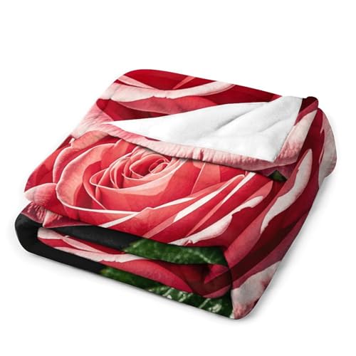 Couverture en flanelle véritable cocon de douceur imprimé rose - 4