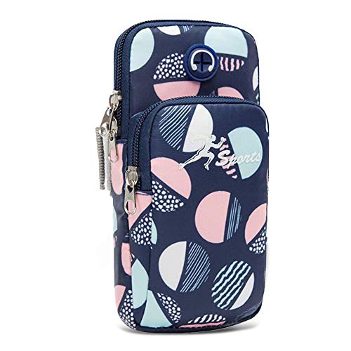 BTFCLOTHES Sports Arm Bag Universal Running Armband Gym Armbands Phone Holder Pouch Case with Earphone Hole for iPhone Xs/X8, Samsung Galaxy S9/S8/S7, Huawei and LG (#2)