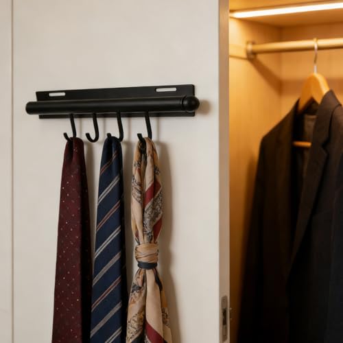 Cintre rétractable pour dressing et rangement de vêtements chic - 6