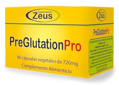Suplementos Zeus PREGLUTATIONPRO | Contribuye a proteger a las células frente al daño oxidativo | Complemento Alimenticio a base de Aminoácidos, L-Glutatión y Selenio | 90 Caps Veg | Ya disponible en tu tienda friki favorita! En mundofriki.es! Suplementos Zeus PREGLUTATIONPRO | Contribuye a proteger a las células frente al daño oxidativo | Complemento Alimenticio a base de Aminoácidos, L-Glutatión y Selenio | 90 Caps Veg | Ya disponible en tu tienda friki favorita! En mundofriki.es!