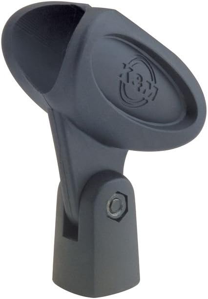 K and M 85060 Microphone Clip, 5/8-Inch, Black