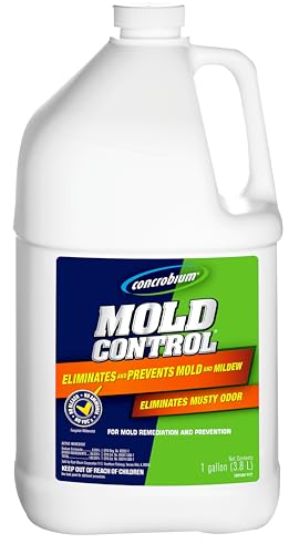 Concrobium Mold Control, 1 Gallon Refill, Eliminates and Prevents Mold, EPA...