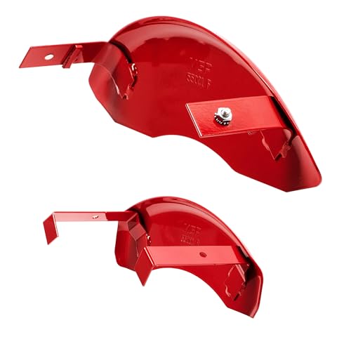 Image of MGP Brake Caliper Covers for 2011-2018 RAM 1500, 2013-23 1500 Eco Diesel | 2019-24 1500 Classic, Requires 18 inch+ Wheels, Red Powder-Coated Aluminum, 4 PCS Front and Rear, Classic
