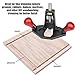 Router Plane, Mini Wood Planer, Precision Woodworking Hand Planer, Jointer Handheld Router Plane Tool, Adjustable Depth & Depth Stop for Craftsmen Carpenter DIY Trimming Cutting Rabbet Groove Dadoes
