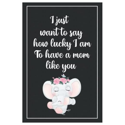 Mother's Day Gifts From Daughter: I Just Want To Say How Lucky: Presently Mothers Day Gifts | Present for mum | I love You Mommy