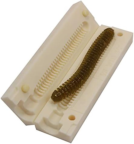Fishing Soft Bait Mold RingFry 5 inch Model ID W317 - Artificial Stone Fishing Injection Molds | Durable Soft Fishing Lures | Unique Lure Mold Kit Perfect for Fishing (RingFry 5 inch Model ID W317)