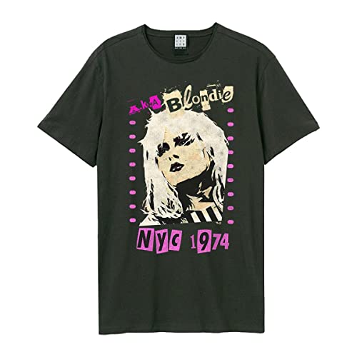 T-shirt Blondie NYC 1974 Amplified vêtement rock vintage unisexe pour homme et femme