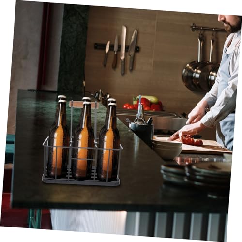 Présentoir à bière Toyvian en fer pour ranger vos bouteilles sans assemblage