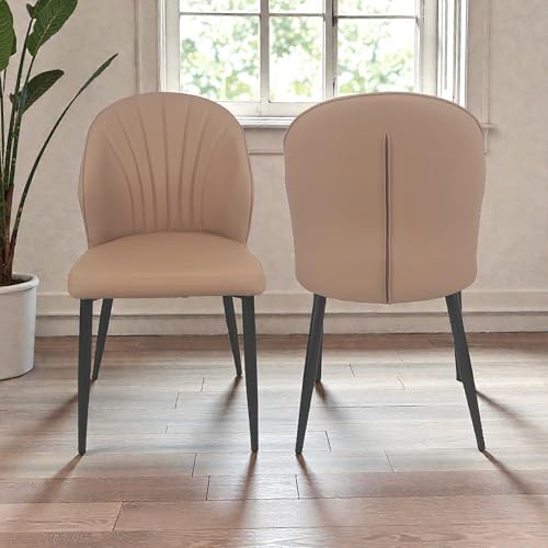 Image of The Attic Infinity Luxe 6 Seater Dining Set,Caramel,Titanium, Rose Gold & Cream,160Cms