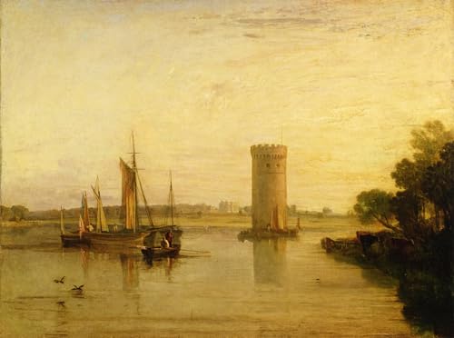 Affiche William Turner Calm Morning, décoration murale de qualité format 60x90