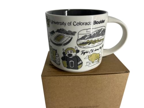 Taza Starbucks Coffee 14 oz Campus Collection Blanco miniatura 1