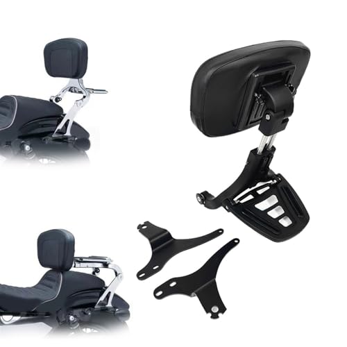 Appui-dos de passager moto idéal pour road-trip en Harley Street Glide 98-08
