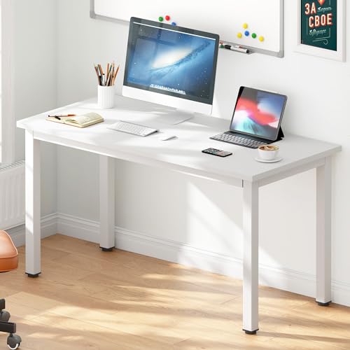 image for DlandHome 47 inches Medium Computer Desk, Home Composite Wood Board De