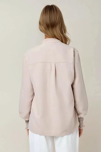 Hiccup V-Neck Long Sleeve Blouse4