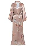 Mehr Situationen passender Blumen Muster Kimono: perfekt für tägliches Tragen und auch toll für Brautdusche, Pajama Party, Junggesellenabschied Party, Familienfeier, Cosplay und andere festliche Anlässe.