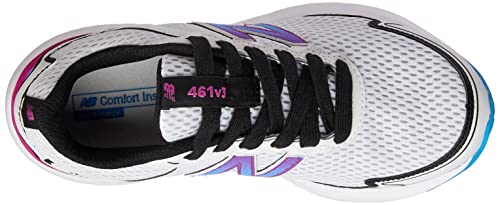 Tênis New Balance 461, Feminino, Branco/Azul, 35