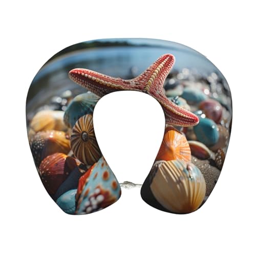 Almohada de viaje espuma viscoelástica tamaño único negra miniatura 1