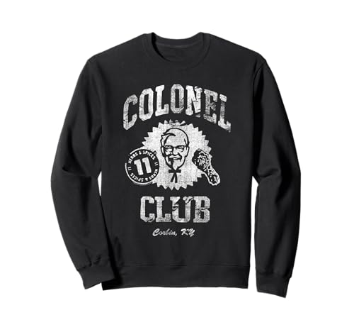 Kentucky Fried Chicken Colonel Club Corbin KFC Fast Food Sweatshirt
