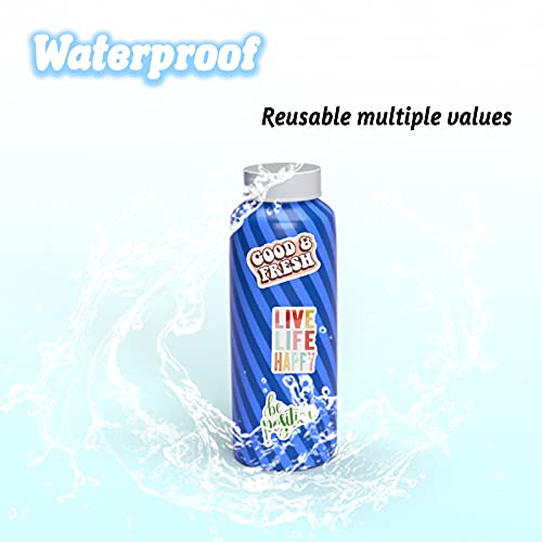 Inspirational Stickers for Water Bottle, MicButty 200pcs Motivational ...