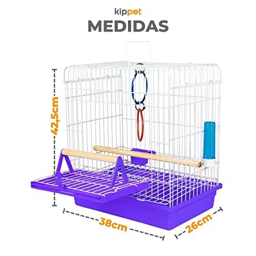 JEL PLAST GAIOLA CALOPSITA JÚNIOR - LILÁS,PEQUENO