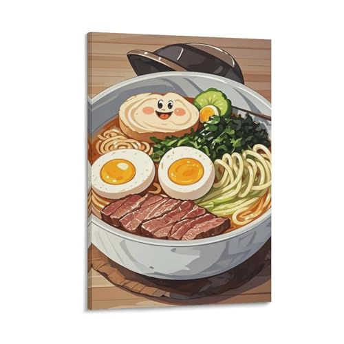 Décoration murale esthétique Ramen pour chambre et salon